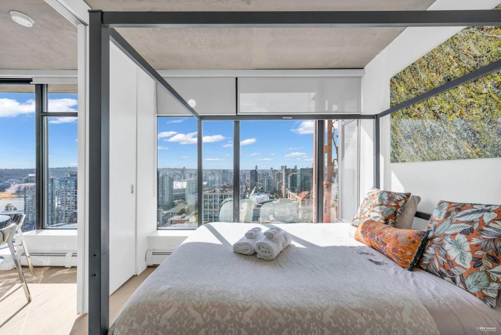 Skyview, 40Th Floor! 2Br Condo In Downtown Vancouver Eksteriør bilde